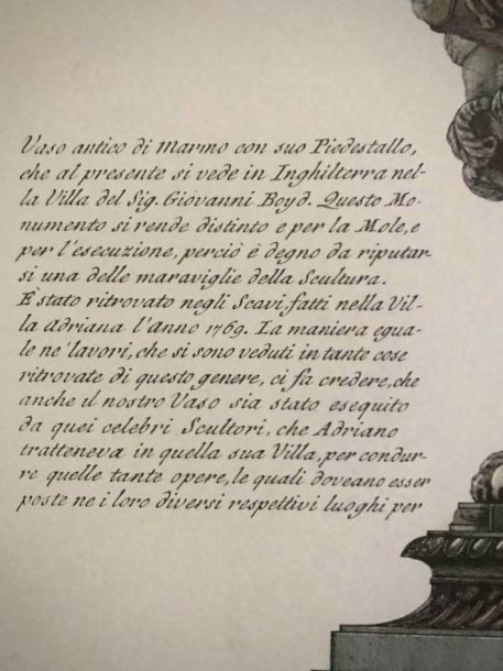 Large Neoclassical Print of Al Suo Carrissimo Amico il Sig. Giacomo Byres Architetto Scozzese - Image 11