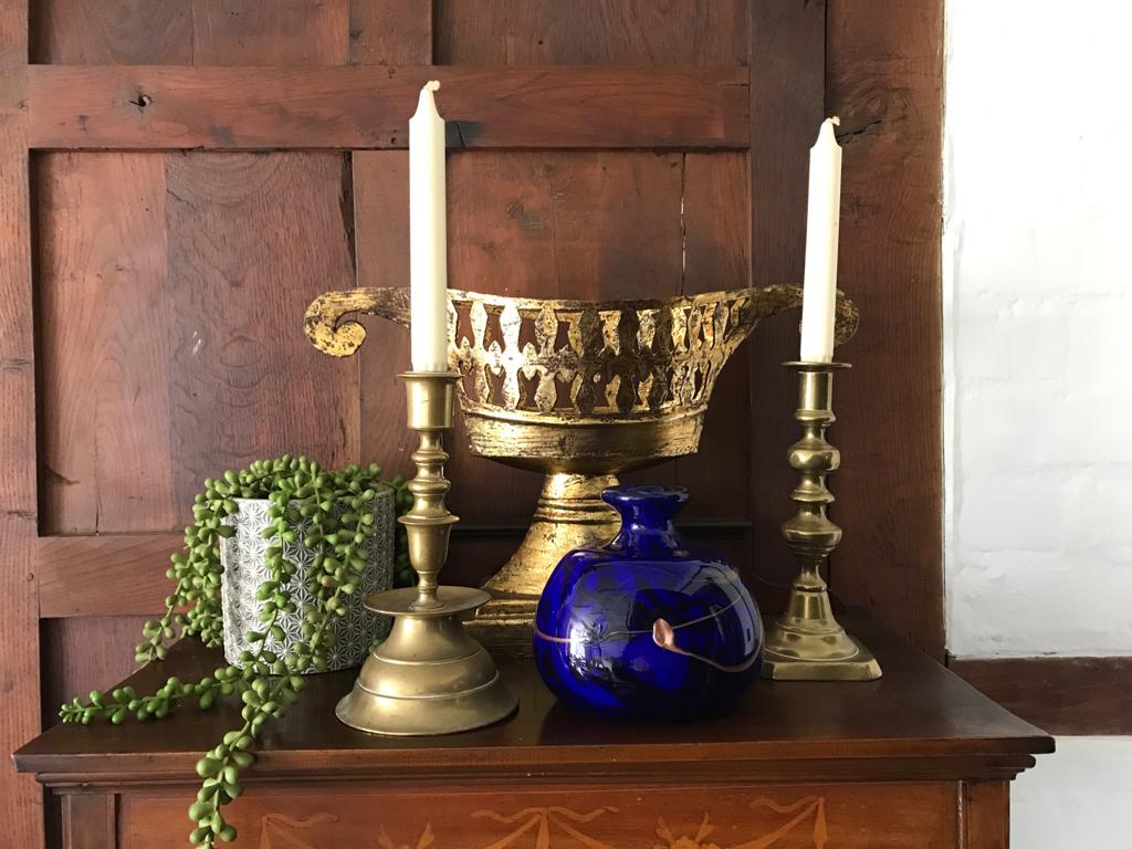 Styled Blue Vase