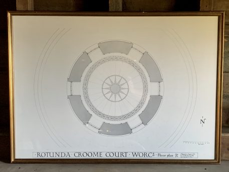 Framed Quality Architect Print Drawings of Croome Court - Image 7