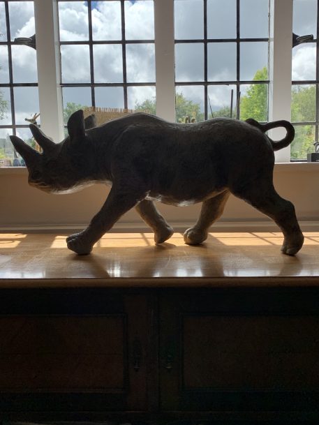 A contemporary figure of a Rhino (nicknamed Ryan) - Image 2