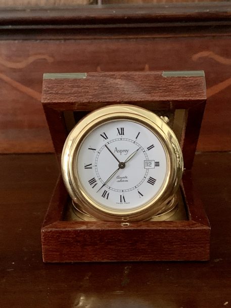 Asprey Travelling Clock
