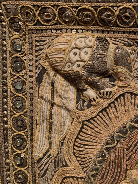 Burmese Kalaga Tapestry Wall Hanging - Image 12