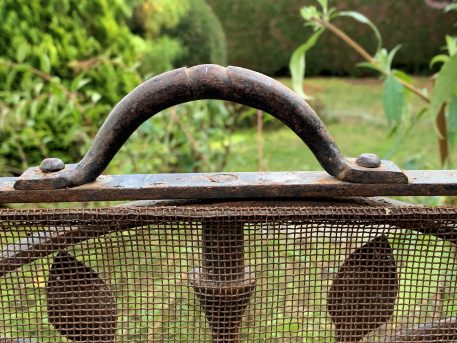 Wrought Iron Old Fire Screen/Spark Guard - Image 4