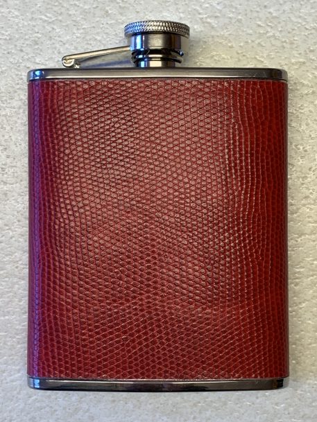 Lovely Gaventa Red Hip Flask - Image 2