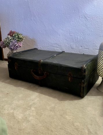 Vintage Steamer Suitcase Trunk