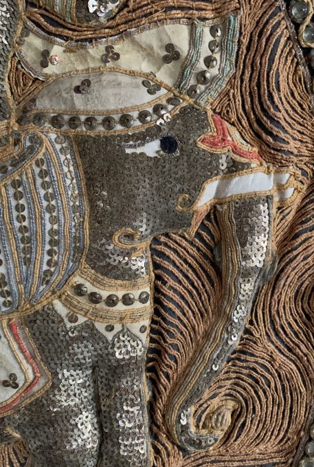 Burmese Kalaga Tapestry Wall Hanging - Image 15