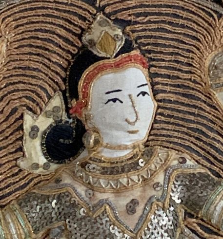 Burmese Kalaga Tapestry Wall Hanging - Image 7