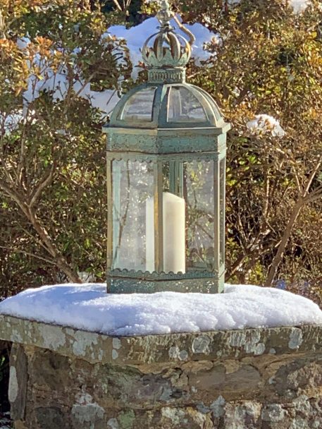 Large Wrought Iron Decorative Lantern