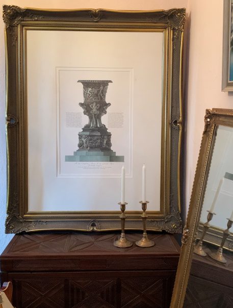 A pair of 18th Century Seamed Bell Metal Candlesticks, on Circular Bases - Image 8