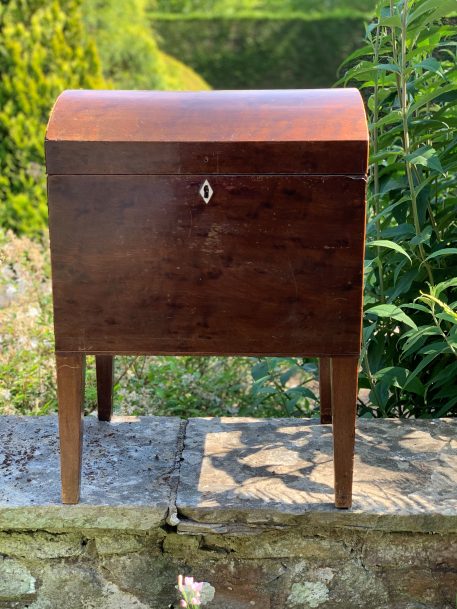 A Mahogany Dome Top Cellarette - Image 3