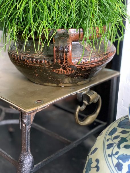 19th century Brass and Iron Footman/Trivet - Image 5