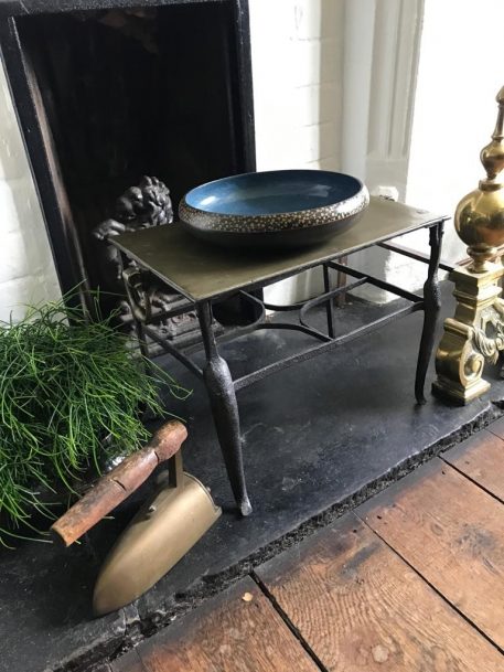 19th century Brass and Iron Footman/Trivet - Image 2