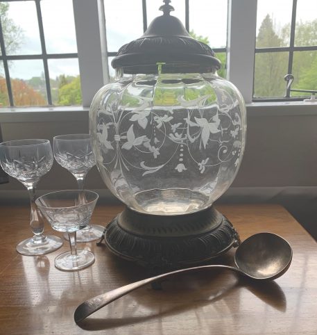 WMF Art Nouveau Punch Bowl - Image 6