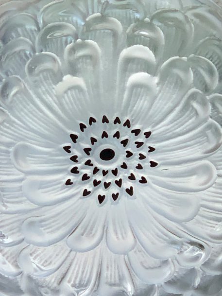 Lalique Frosted Glass Circular-Shaped Scent Bottle And Stopper - Image 2