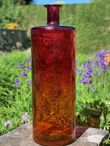 Large Sunset Glass Vase - Image 6