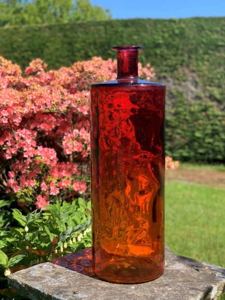 Large Sunset Glass Vase - Image 3
